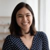 istockphoto-1311084168-612x612 (1) Portrait of happy overjoyed pretty asian woman look at camera with sincere laughter. Laughing excited female customer leave positive video feedback to ordered goods received service on company website